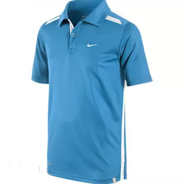 Поло детское Nike Polo Club (Blue) для большого тенниса